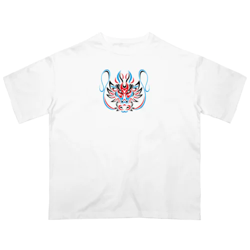 KABUKI　KUMADORI　【C】 Oversized T-Shirt