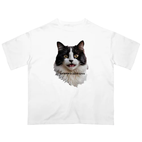 ハロウィンねこちゃんアイコン Oversized T-Shirt