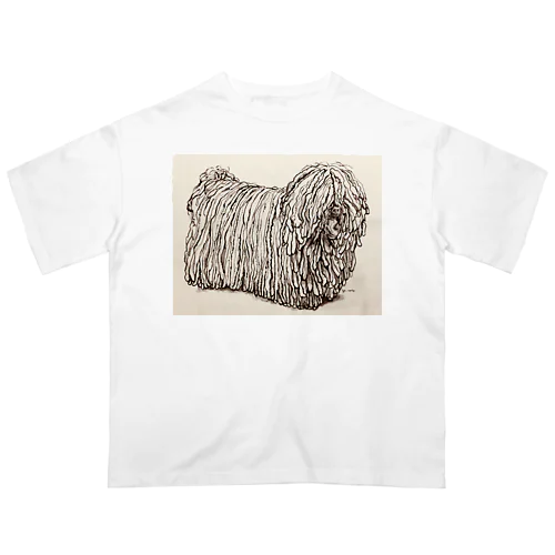 かしこいプーリー犬(歯) Oversized T-Shirt