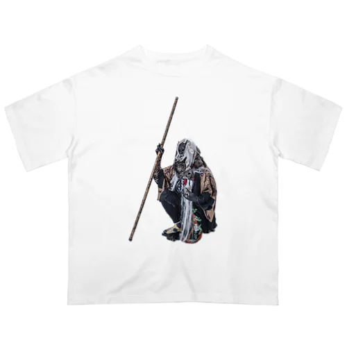 黒鬼鷹羅木様 Oversized T-Shirt