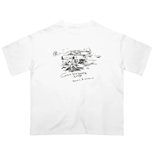 catch the wave Oversized T-Shirt