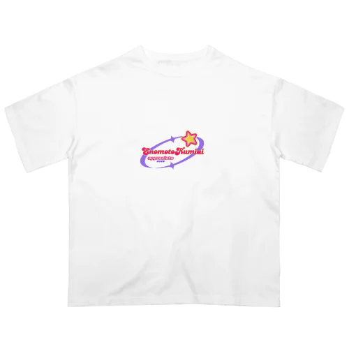 Enomoto Kumiai pink Oversized T-Shirt