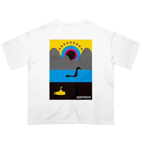 POP ART ANIMAL!  ネッシー Oversized T-Shirt