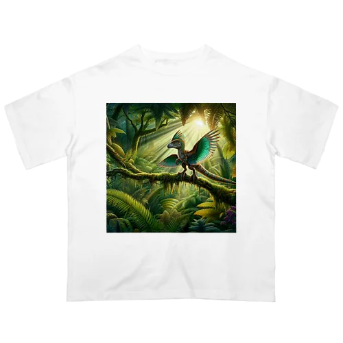 ジュラの森、虹色の目覚め Oversized T-Shirt
