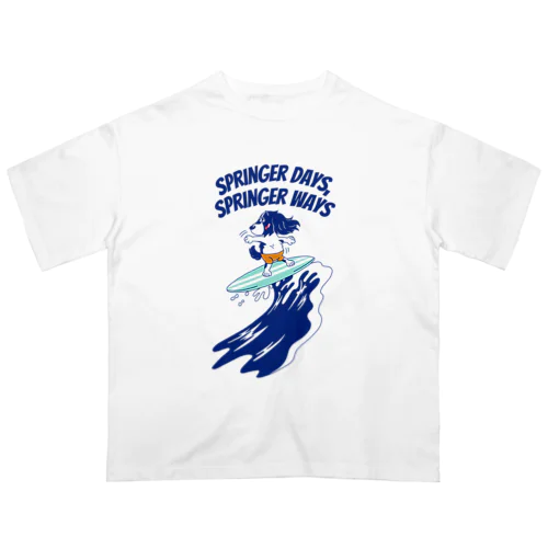 サーフィンスプリンガー（前面デザイン） Oversized T-Shirt