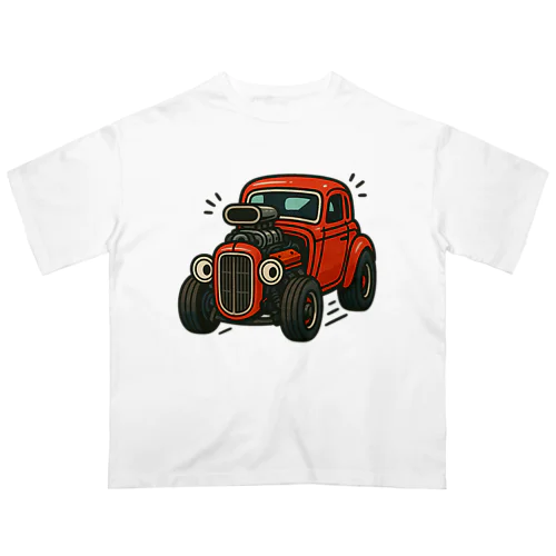 クラシックカーでドライブ Oversized T-Shirt