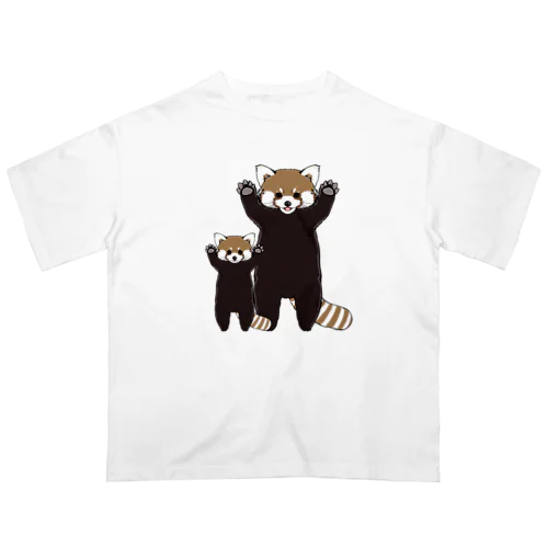 レッサーパンダ息子も参戦 オーバーサイズTシャツ