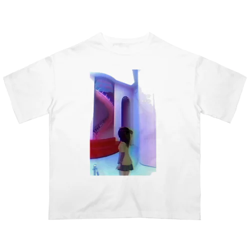 liminal space aesthetic Oversized T-Shirt