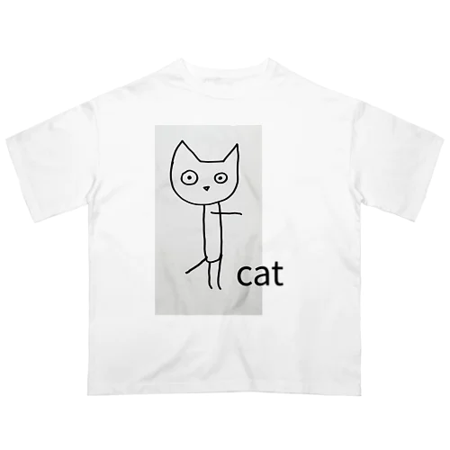 cat T Oversized T-Shirt