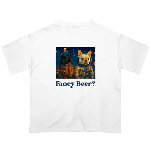 フレブル兄弟　ビアTシャツ Oversized T-Shirt