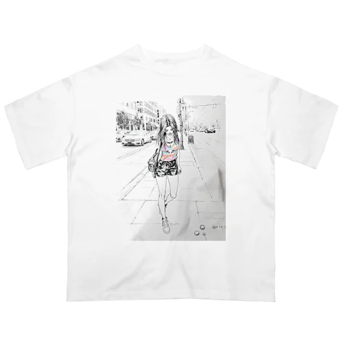 隠れた宝石を探す人 Oversized T-Shirt
