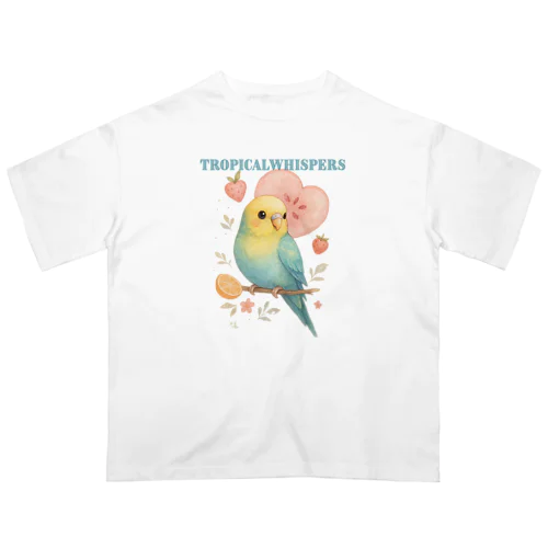 Toropical Whispers Oversized T-Shirt