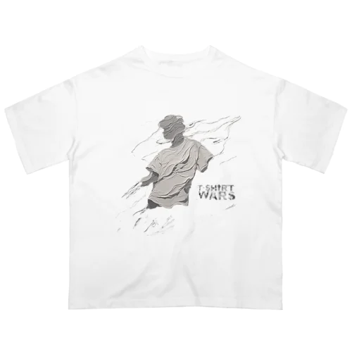 T-shirt Wars 03-霞 Oversized T-Shirt