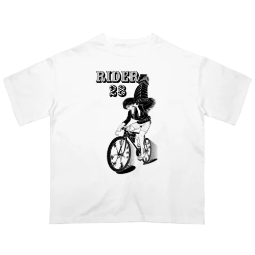 rider28 #1 (black ink) Oversized T-Shirt