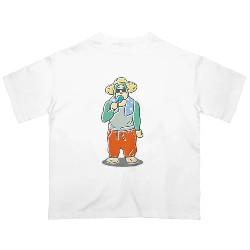 ごりらのなつさん-アイス Oversized T-Shirt