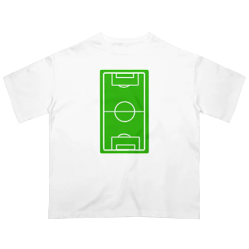 サッカーコート柄スマホケース（iPhone 7/8） Oversized T-Shirt