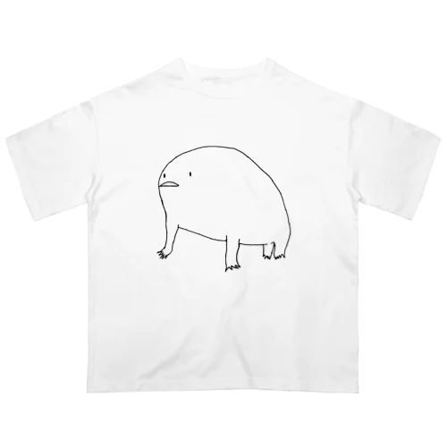 かわいいかえる オーバーサイズTシャツ