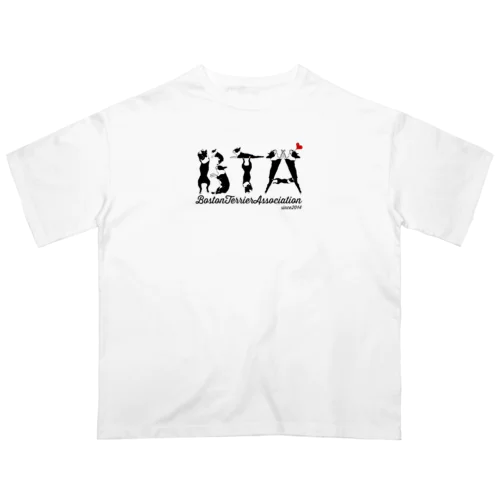 ボストンテリア同好会(BTA) Oversized T-Shirt