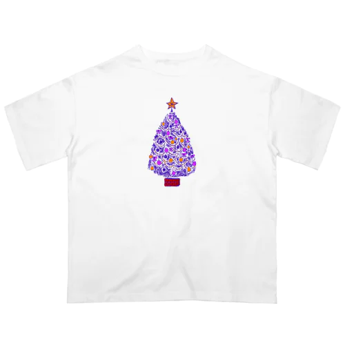 クリスマスツリー オーバーサイズTシャツ