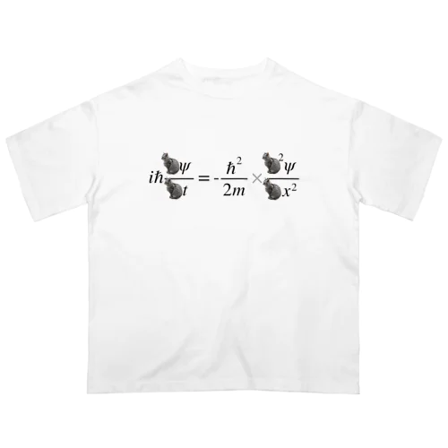 シュレーディンガーの猫 Oversized T-Shirt