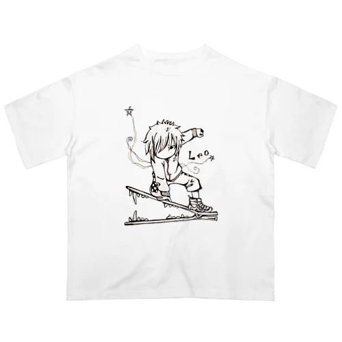 アクセな12星座　獅子座 オーバーサイズTシャツ