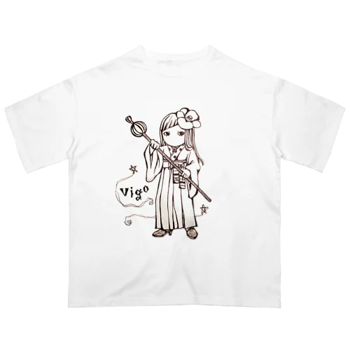 アクセな12星座　乙女座 オーバーサイズTシャツ