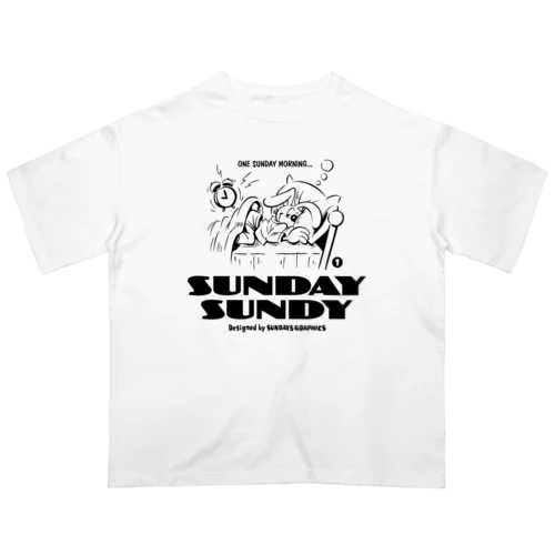 SUNDAY SUNDY No.1 オーバーサイズTシャツ