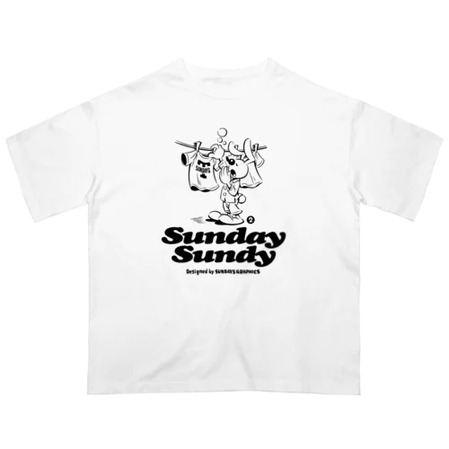 SUNDAY SUNDY No.2 オーバーサイズTシャツ