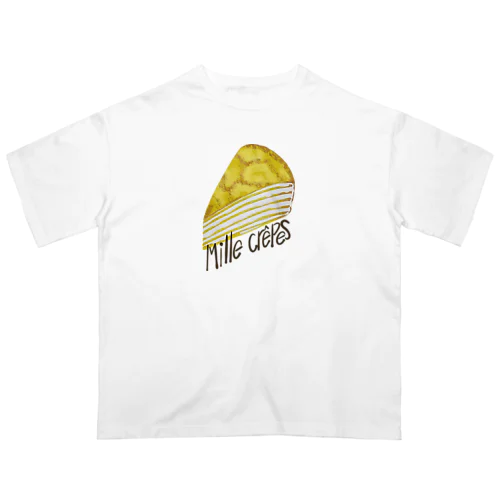 mille crepes ミルクレープ 075 Oversized T-Shirt