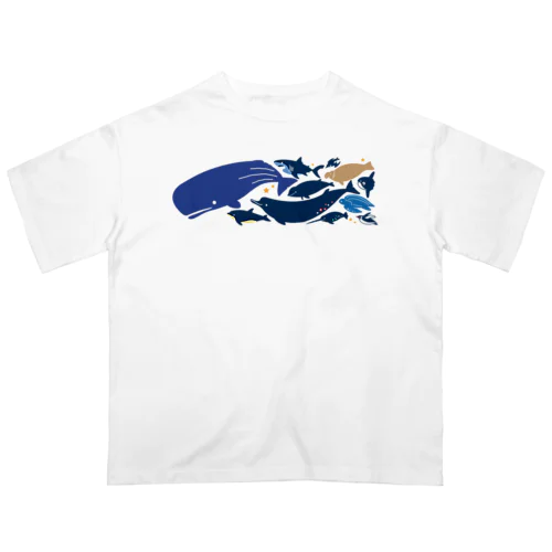 深海魚C オーバーサイズTシャツ