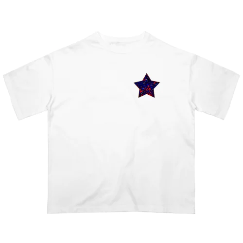 赤い星 Oversized T-Shirt