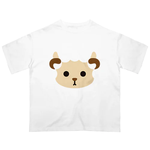 干支アップ-未-animal up-アニマルアップ- Oversized T-Shirt