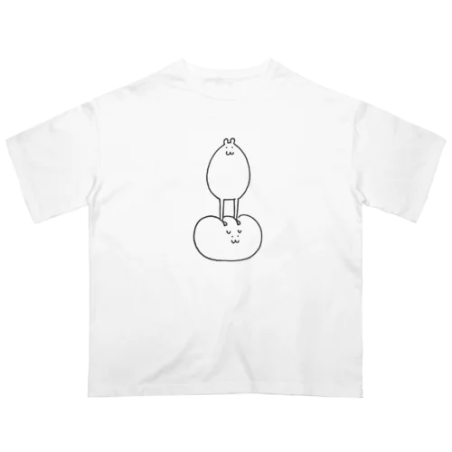 ぷにりんちょ はむたそ オーバーサイズTシャツ