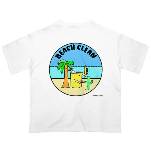 BEACH CLEAN オーバーサイズTシャツ