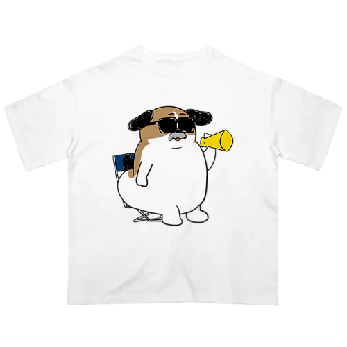 もじゃまる監督 オーバーサイズTシャツ