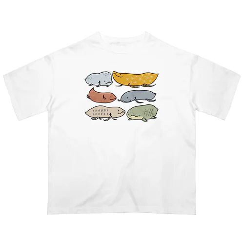 Fish or Newt? オーバーサイズTシャツ