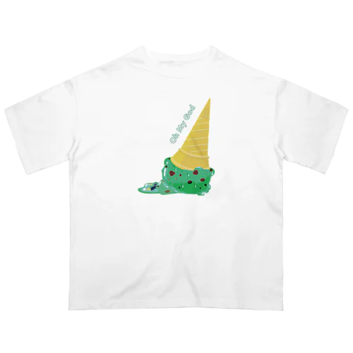 OMG チョコミント 194 オーバーサイズTシャツ