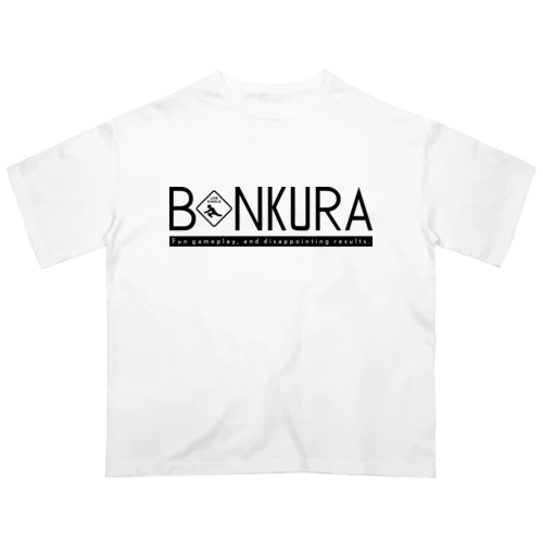 BONKURA TYPO BLK Oversized T-Shirt