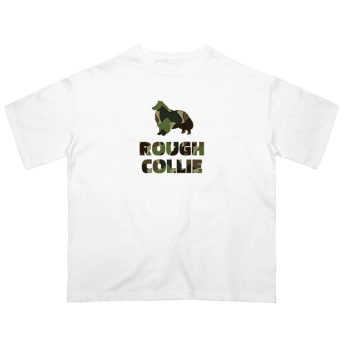ラフコリー　迷彩柄 Oversized T-Shirt