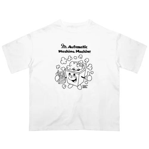 レトロ洗濯機くん オーバーサイズTシャツ