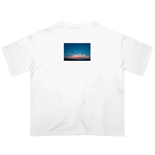 夕焼けの帰り道 オーバーサイズTシャツ