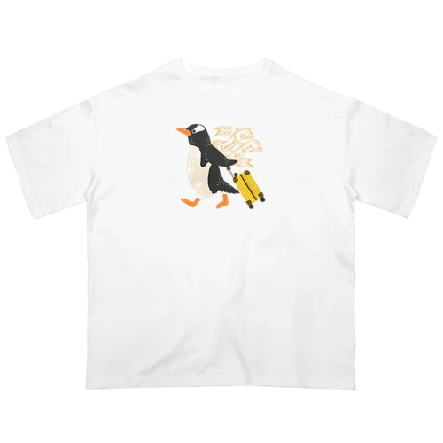 旅するペンギン オーバーサイズTシャツ