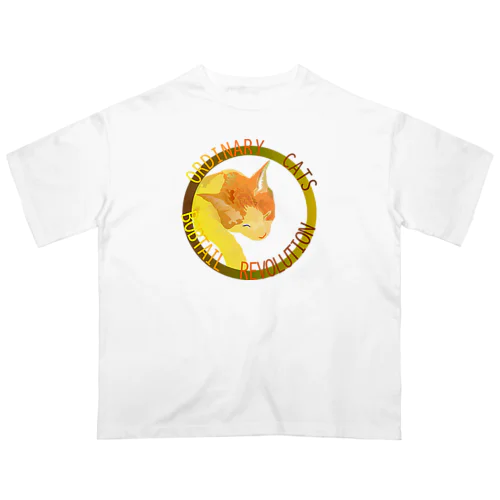 Ordinary Cats07h.t.(秋) Oversized T-Shirt