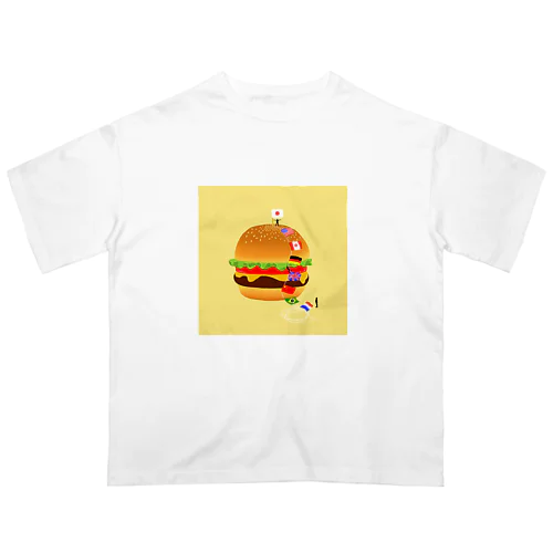 おいしい山登り オーバーサイズTシャツ