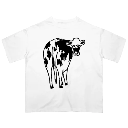 牛デザイン「ウシのお尻」（Tシャツ・パーカー・グッズ・ETC） Oversized T-Shirt