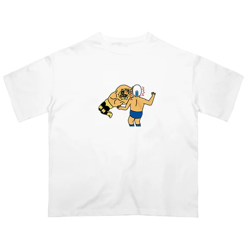 マスカラス2 Oversized T-Shirt