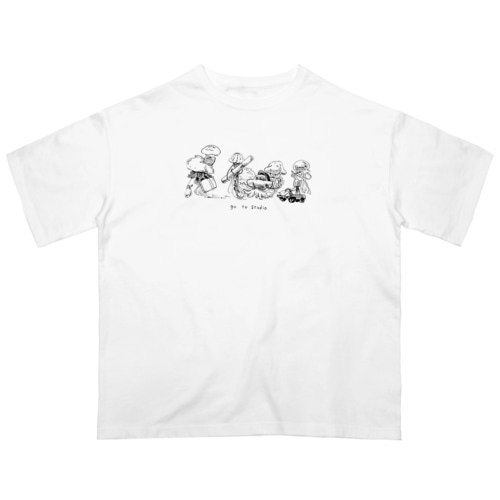 アトリエに行こう！（再販） Oversized T-Shirt