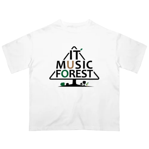 IT MUSIC FOREST チャリティーグッズ Oversized T-Shirt