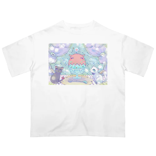 きらきらめんだこちゃん オーバーサイズTシャツ