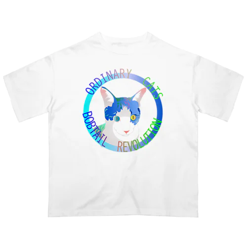 Ordinary Cats01h.t.(冬) オーバーサイズTシャツ